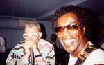 Mid 90s: With Buddy Guy at his club, Legends in Chicago