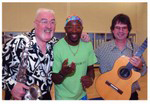 Gaz Gaskell and Mike White with TV's Mr Motivator - 4th November 2003